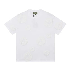 Denim Tears Cotton Wreath White Unisex Short Sleeve T Shirt