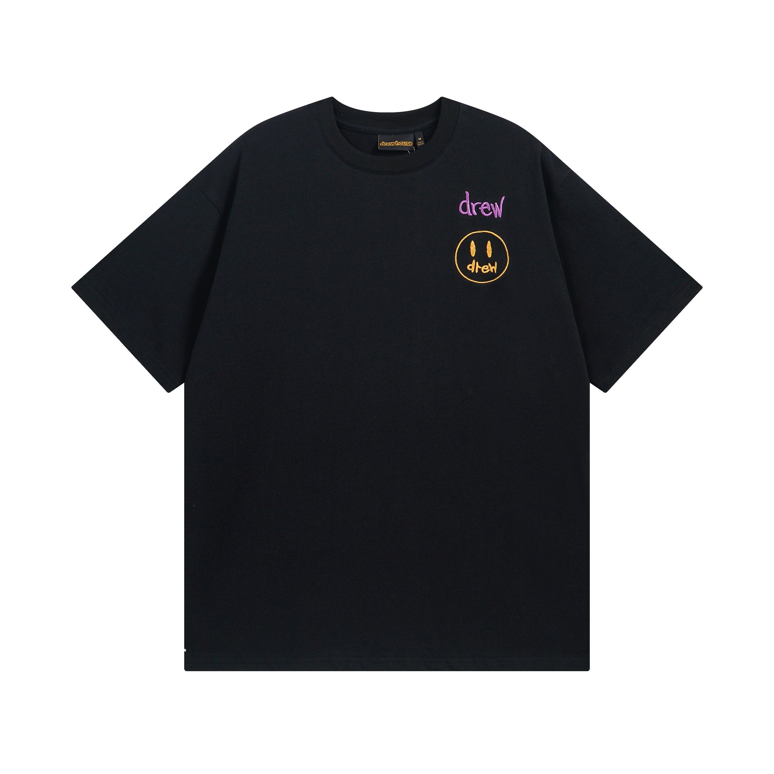 Drew House Drew Bieber Logo Short Sleeve Tee, Charcoal Black
