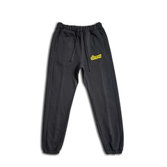 Drew Black Logo Relaxed-Fit Joggers